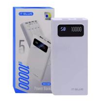 Carregador Portatil Power Bank Max-0560 Branco - IT-BLUE Carregador Portatil Power Bank Max-0560 Branco - IT-BLUE