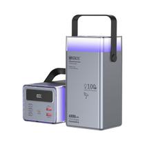 Carregador portatil power bank pb-997 lumo hrebos 60.000mah 100w cinza Carregador portatil power bank pb-997 lumo hrebos 60.000mah 100w cinza