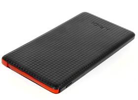 Carregador Portátil Power Bank Super Slim 5000mAh USB Kaidi Preto Carregador Portátil Power Bank Super Slim 5000mAh USB Kaidi Preto