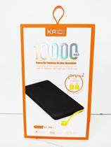 Carregador Portatil Powerbank 10000Mah Kaidi Kd-951