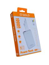 Carregador Portátil PowerBank 3 Conectores 10.000mah AGold Carregador Portátil PowerBank 3 Conectores 10.000mah AGold