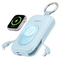 Carregador portátil RORRY CharmGo 20000mAh PD 30W com chaveiro