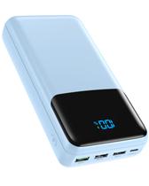 Carregador portátil seaistar 50000mAh USB-C PD 30W azul-céu Carregador portátil seaistar 50000mAh USB-C PD 30W azul-céu