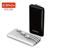 Carregador Portátil Sem Fio 3 Saídas Carregamento Ultra Rápido 10000 Mah Alta capacidade BT28E