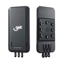 Carregador Portátil Sem Fio com Ventosas Get 10000mAh Preto