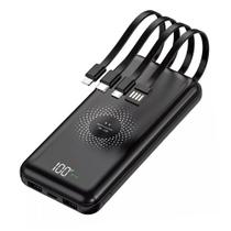 Carregador Portátil Sem Fio Indução Power Bank 10000mAh Carregador Portátil Sem Fio Indução Power Bank 10000mAh