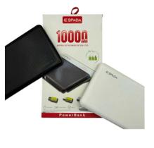Carregador Portátil Slim 10000mAh Power bank Espada PN-951E - Preto