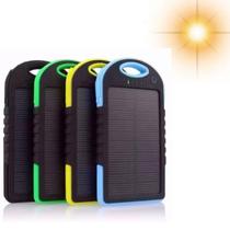 Carregador Portátil Solar e USB 38.000mAh - Bateria Dupla