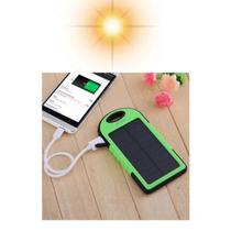 Carregador Portátil Solar e USB 38.000mAh - Bateria Dupla