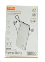 Carregador Portátil Tipo C Power Bank 10000 mAh