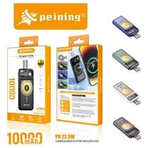 Carregador Portátil Turbo Bateria por indução Power Bank Compativel Iphone Android 10.000mAh