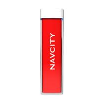 Carregador portatil universal navcity (power bank) - vermelho