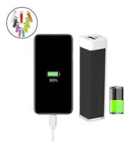 Carregador Portátil Usb iPhone Galaxy iPod Mp3 2800 Mah