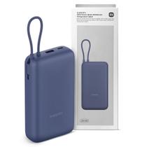 Carregador Portátil Xiaomi 33W PB2030MI Power Bank 20000mAh (Cabo Integrado) Azul