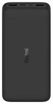 Carregador Portatil Xiaomi Redmi VXN4304GL 20000MAH Fast Charge Preto