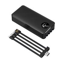 Carregador Portátil YD-28 20000mAh Power Bank Super Rápido Multiuso 4 em 1 Visor De Energia Carregador Portátil YD-28 20000mAh Power Bank Super Rápido Multiuso 4 em 1 Visor De Energia