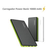 Carregador Power Bank 10000 mAh Com Cabo V8 Compatível com iPhone 4/ 5/ 6/ 5S/ 5C/ 6 Plus - SNAW