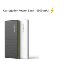 Carregador Power Bank 10000 mAh Com Cabo V8 Compatível com Think LG K10/ K10TV / K11/ K12/ K8/ K4/ K9/ Q6/ Q+ - CMARK