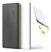 Carregador Power Bank 10000 mAh Com Cabo V8 e Lightning Compatível com iPhone SE / 7 / 7 Plus/ 8/ 8 Plus/ XS/ XS Max/ XR