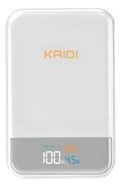 Carregador Power Bank 10000 Mah Kaidi Magnético Cor Branco