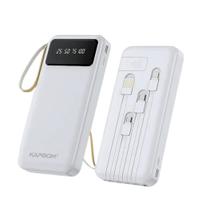 Carregador Power Bank 10000mAh com 04 Saídas USB / V8 / TIPO-C / Lightning Visor LED KA-9932 Carregador Power Bank 10000mAh com 04 Saídas USB / V8 / TIPO-C / Lightning Visor LED KA-9932
