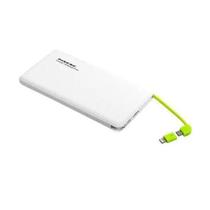 Carregador Power Bank 5000 mAh Com Cabo V8 Compatível com LG G/ Flex2 V / LG G3/ G4/ G5/ G6/ G7