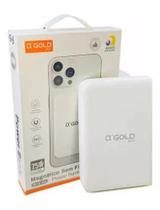 Carregador Power Bank 5000mah Magnético Indução Sem Fio 7.5w