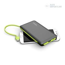 Carregador Power Bank Pineng 5.000 Mah Slim Pn-952 Bom Top