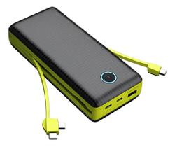 Carregador Powerbank 20000mah Turbo Portátil Universal Usb-c