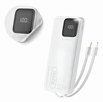 Carregador powerbank bte-33 10000mah carregamento rápido branco