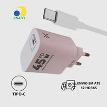 Carregador Premium 45W com Cabo Junto Tipo-C XAEA Carregador Premium 45W com Cabo Junto Tipo-C XAEA