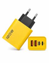 Carregador Rápido 120w Type-c Usb Portátil