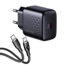 Carregador Rápido 20W PD Revo Lite + Cabo USB-C 1,8m Voltme