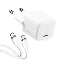 Carregador Rápido 20W PD Revo Mini + Cabo USB-C 1,8m Voltme