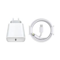 Carregador Rápido 20W USB-C para iPhone 13/12/11/Pro/Max/X/XR/XS