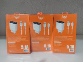 Carregador rapido 2usb 5.1a mod al9088 5g Carregador rapido 2usb 5.1a mod al9088 5g