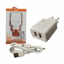Carregador rapido 2usb al-9301-ty