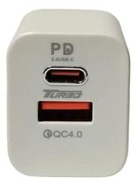 Carregador Rápido 40W com PD e QC 4.0 Alta Potência e Eficiência