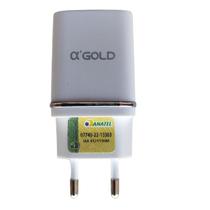Carregador Rápido 5.1A USB Tipo-C α'GOLD - Alta Velocidade