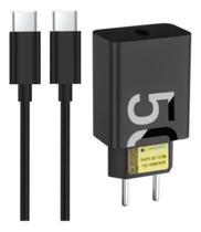 Carregador Rápido 50W USB Tipo C Compatível com Samsung, Xiaomi, Motorola e LG