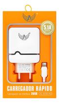 Carregador Rápido Altomex 5.1A Turbo com 2 Entradas USB Cabo TipoC V8 iOS