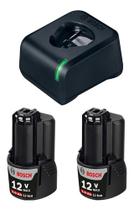 Carregador Rápido Bivolt Gal 12v-20 + 2 Baterias Gba 12v 2ah