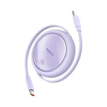 Carregador Rápido De 100W Com Cabo USB-C Retrátil Para MacBook, iPad, iPhone 17, 16 pro Max, Xiaomi,