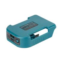 Carregador Rápido De Bateria Makita 18V Com Rack, USB 5V E Porta Tipo-C De 18W, Adaptador Portátil