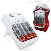 Carregador rápido de pilhas portátil para viagens Carregador rápido de pilhas portátil para viagens