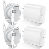 Carregador Rápido DiHines para Phone 11 12 13 14 com USB C 20W Branco