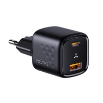 Carregador Rápido Duplo USB-C+A 30W PD Revo Mini Duo Voltme