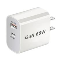 Carregador Rápido GaN USB-C De 65W PD3.0 Com Duas Portas Para iPhone 15, Xiaomi POCO, Samsung, Carregador Rápido GaN USB-C De 65W PD3.0 Com Duas Portas Para iPhone 15, Xiaomi POCO, Samsung,
