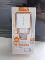 Carregador rápido hmaston pro y29-1 v8 2usb 3.1a 100% original - H'Maston Carregador rápido hmaston pro y29-1 v8 2usb 3.1a 100% original - H'Maston