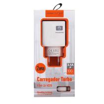Carregador Rápido p/ Celular 2 USB H maston Pro Y34-2 iOS